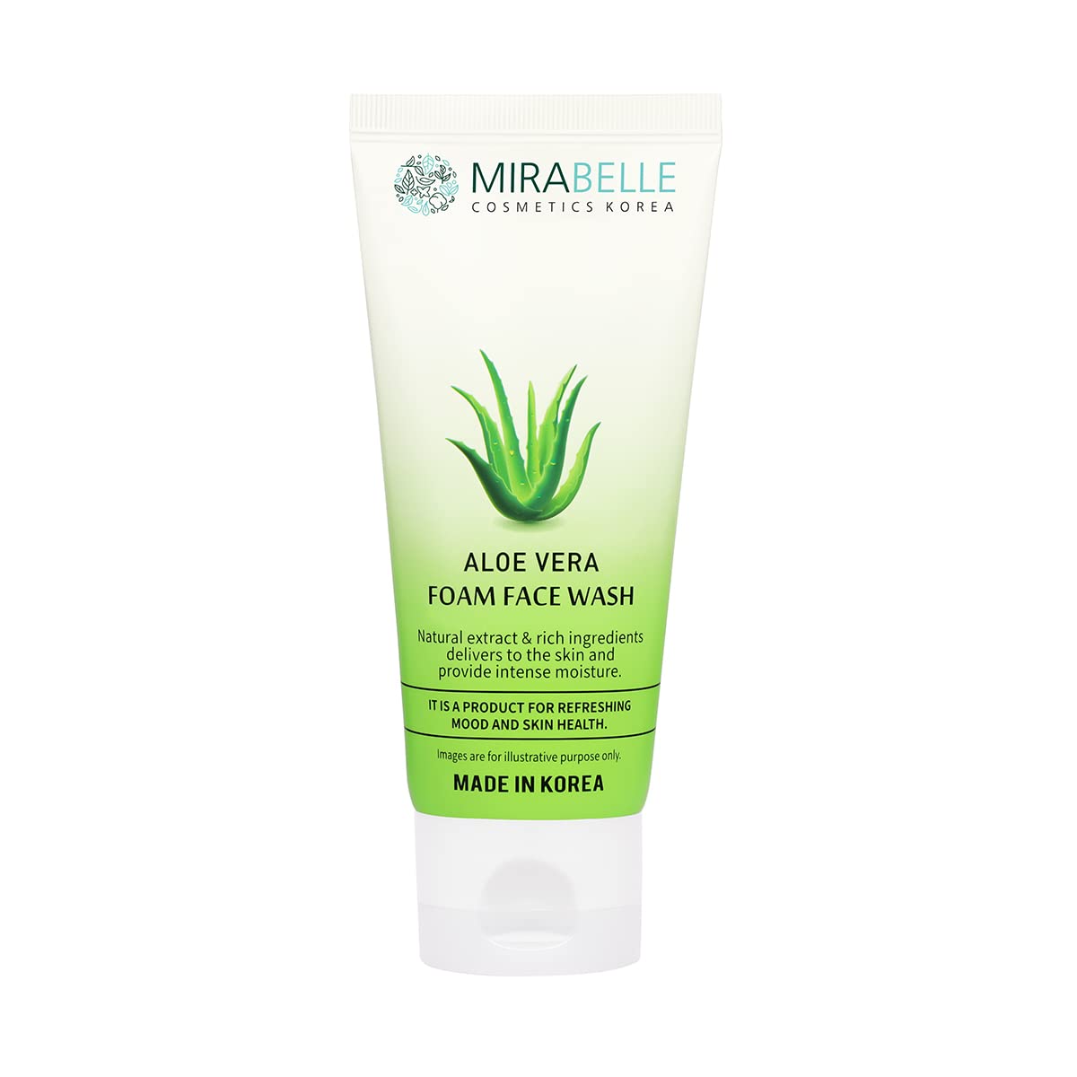 Mirabelle Cosmetics Korea Aloe Vera Foam Face Wash 80 ml