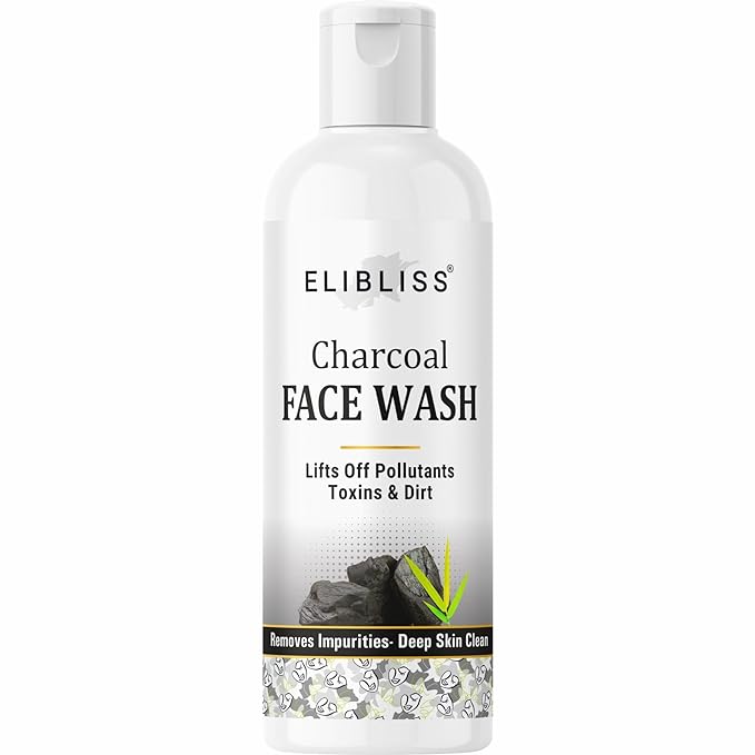 Elibliss Activated Charcoal Face Wash 50 ml Veeha Beauty