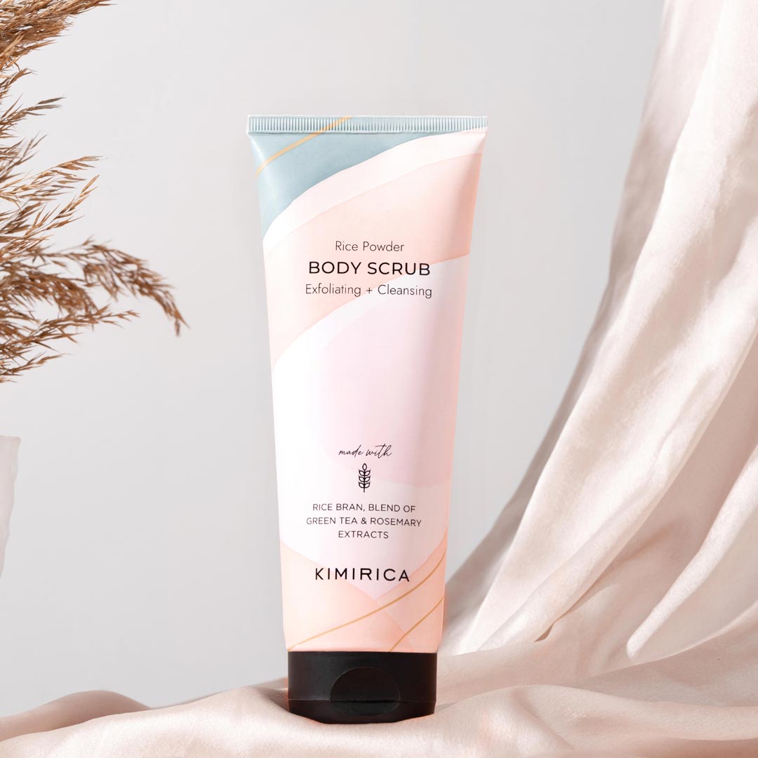 Kimirica Rice Powder Body Scrub 180gms Veeha Beauty kimirica-rice-powder-body-scrub-180gms-veeha-beauty