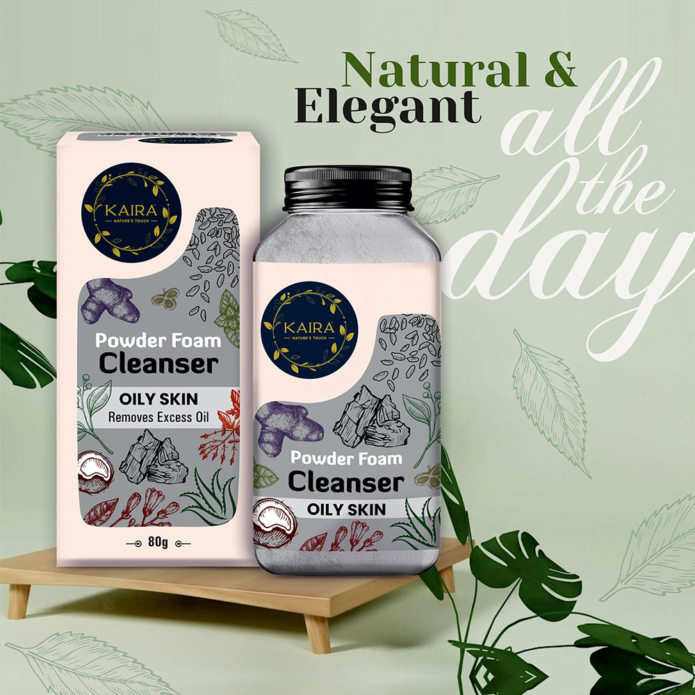 Kaira Powder Foam Cleanser Oily skin – Veeha Beauty
