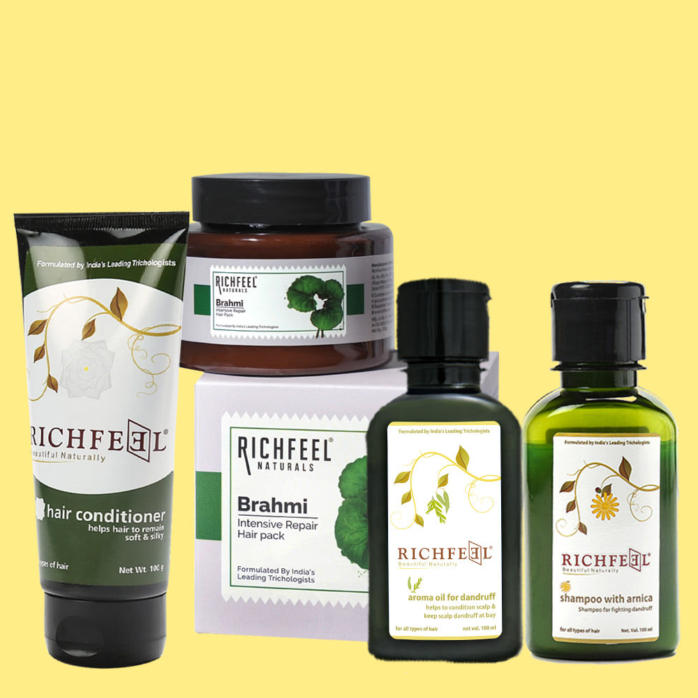 Richfeel Naturals Dandruff Treatment Combo Veeha Beauty