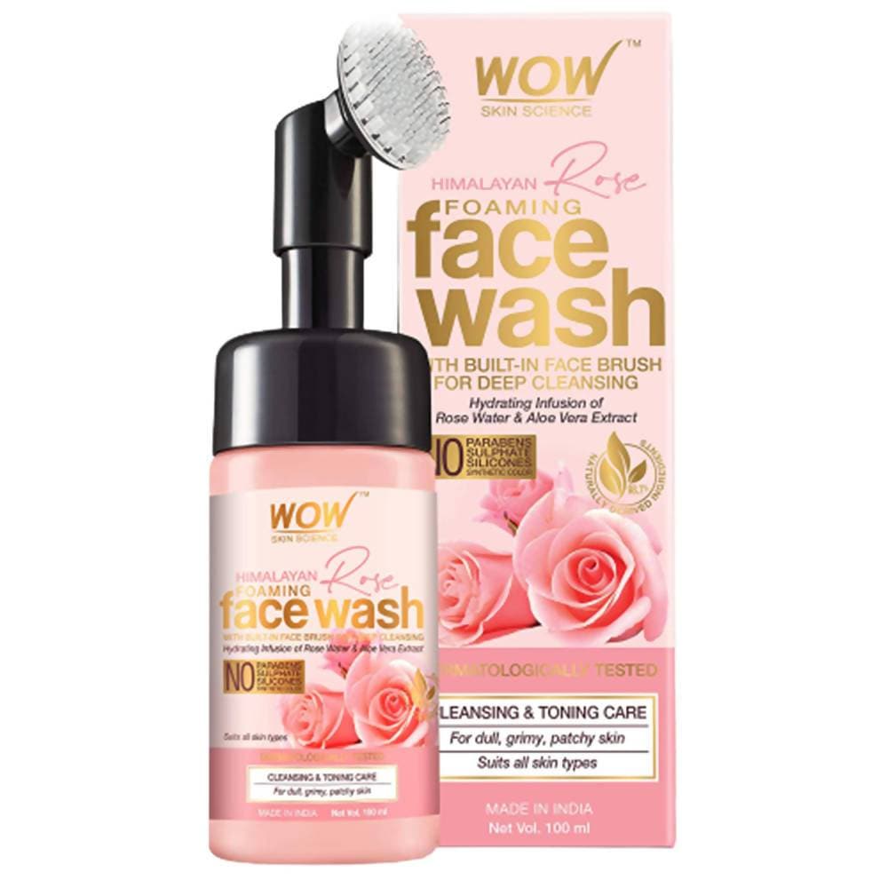 Wow Skin Science Himalayan Rose Foaming Face Wash - 100 ml – Veeha Beauty
