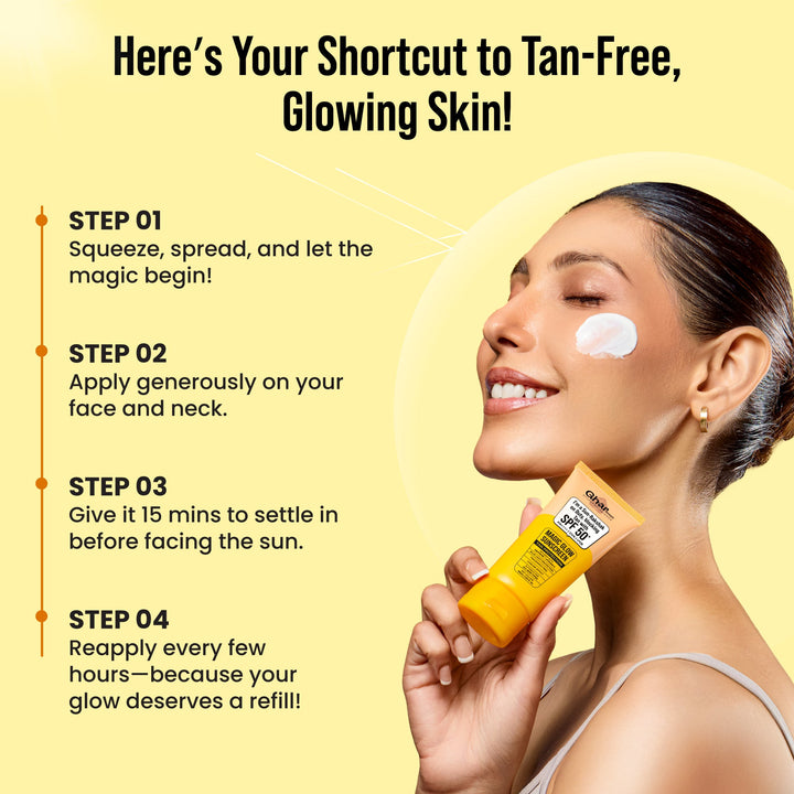 Magic Glow Sunscreen with SPF 50+ & PA++++