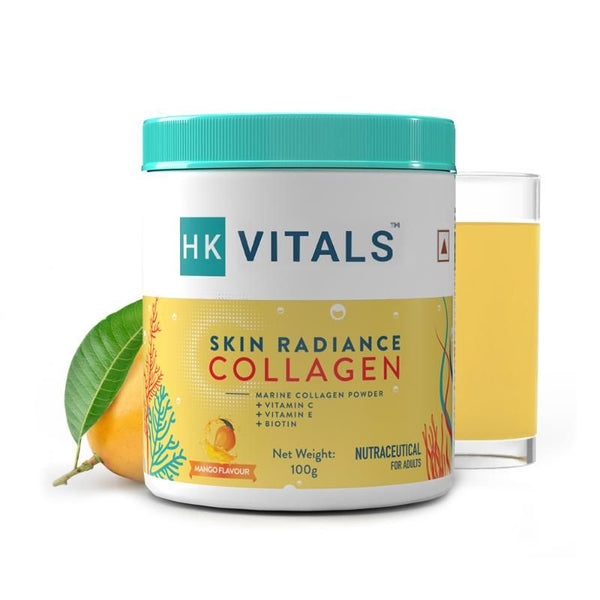 HealthKart Hk Vitals Skin Radiance Collagen Supplement With Biotin - Mango