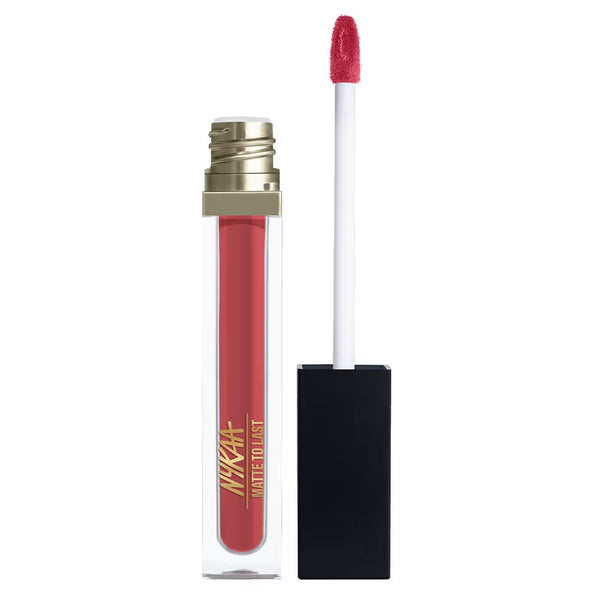 Nykaa Matte to Last Liquid Lipstick 14 Jhumki Brown - 5 ml