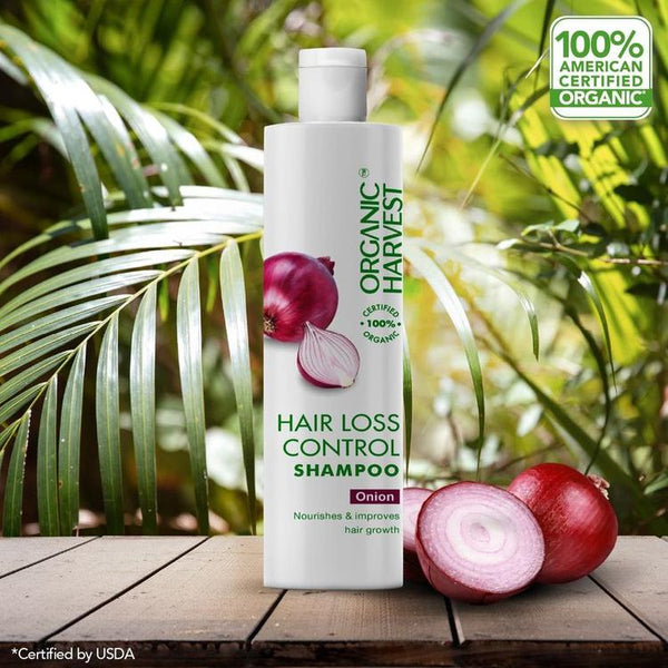 Organic Harvest Organic Hair Loss Control Shampoo With Onion Extract - 250 ml