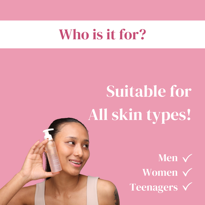 Rose Petals Melt Cleanser - 2 In 1 Hydrating cleanser