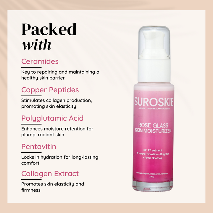 Rose Glass Skin Moisturizer - Single