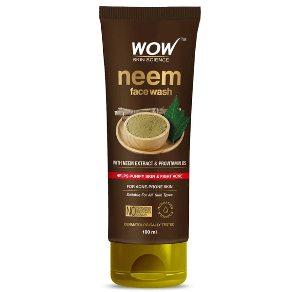 Wow Skin Science Anti Acne Neem Face Wash