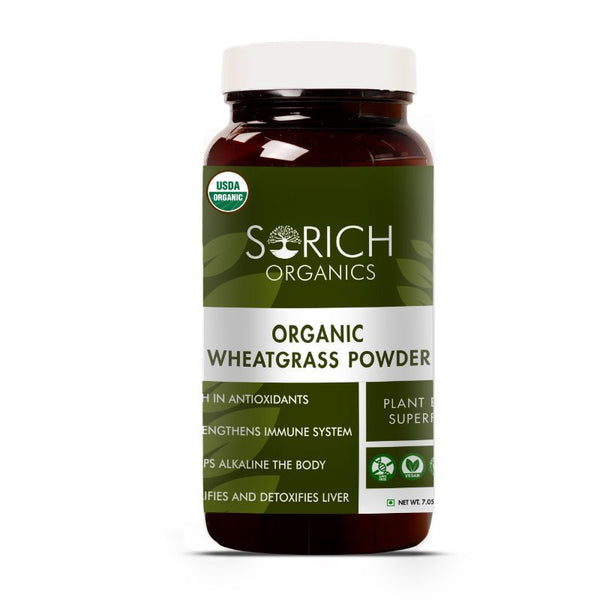 Sorich Organics Wheatgrass Powder - 100 gms