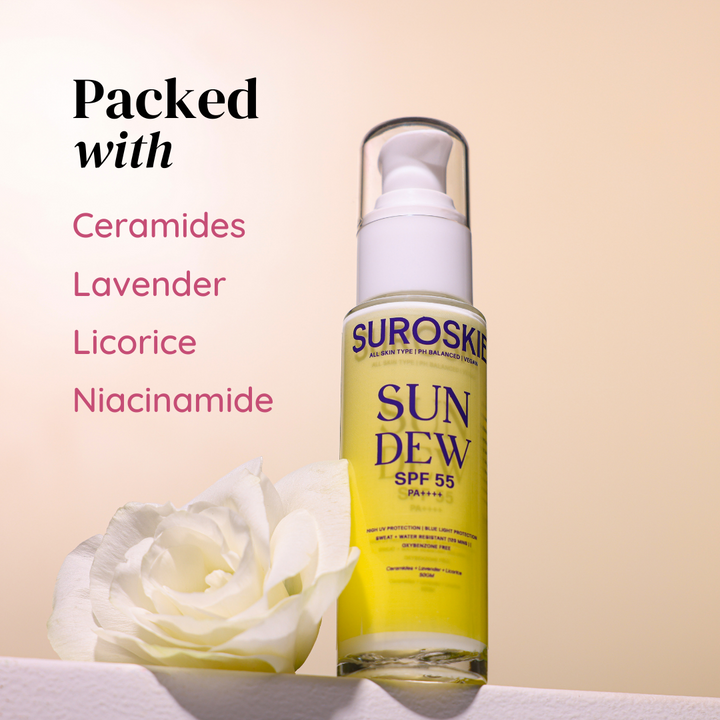 Sundew Sunscreen SPF 55 PA++++