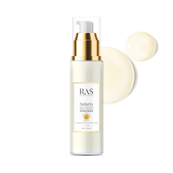 RAS Luxury Oils Solaris Ultra Light Daily Defence Sunscreen SPF 65 PA++++