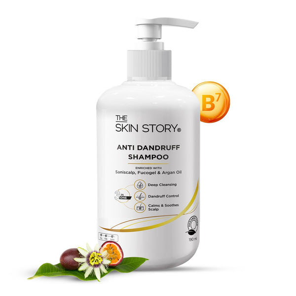 The Skin Story Anti Dandruff Shampoo with Saniscalp & Argan Oil