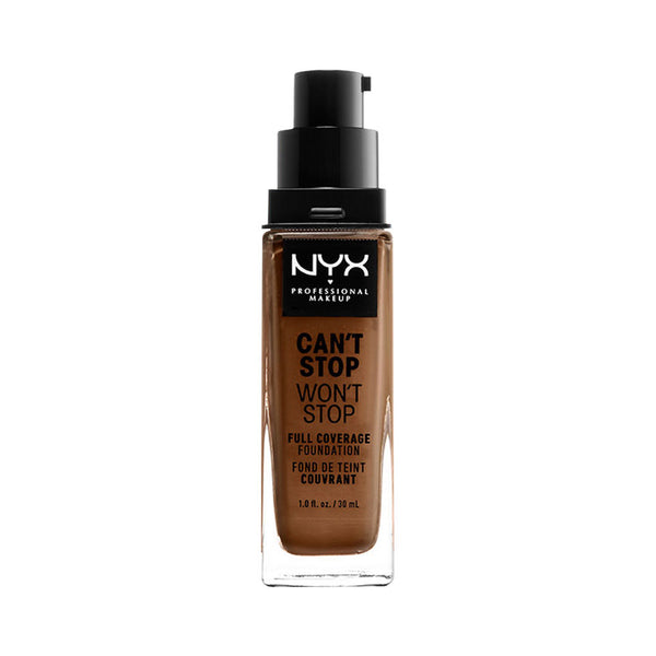 NYX Professional Makeup Can't Stop Won't Stop Full Coverage Foundation Cappuccino - 30 ml