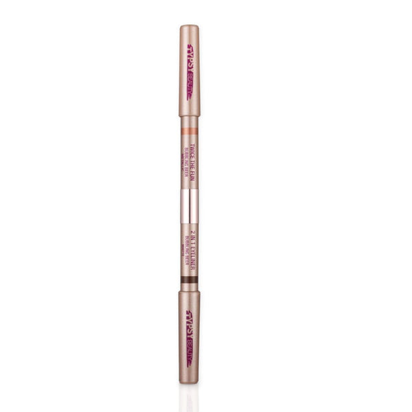Typsy Beauty Twice The Fun 2 in 1 Eyeliner - Coconut Rum - 2 gms
