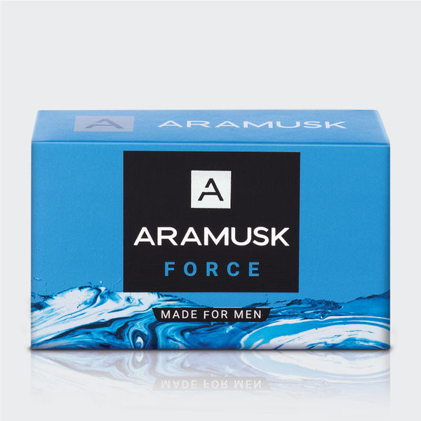 Aramusk Force Soap for Men - 125 gms (Pack of 8)