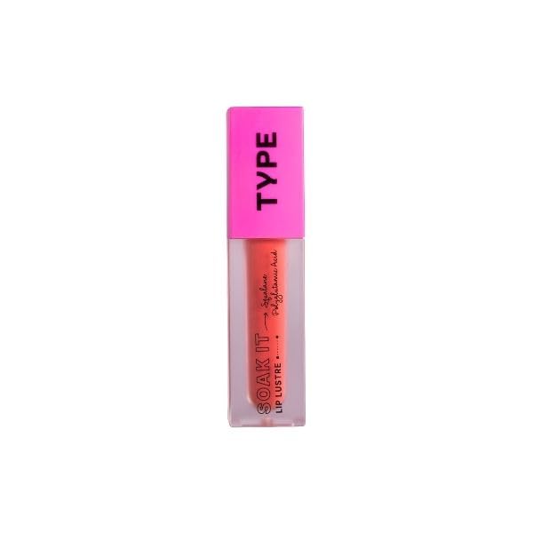 Type Beauty Soak It Lip Luster Influencer - 4 ml