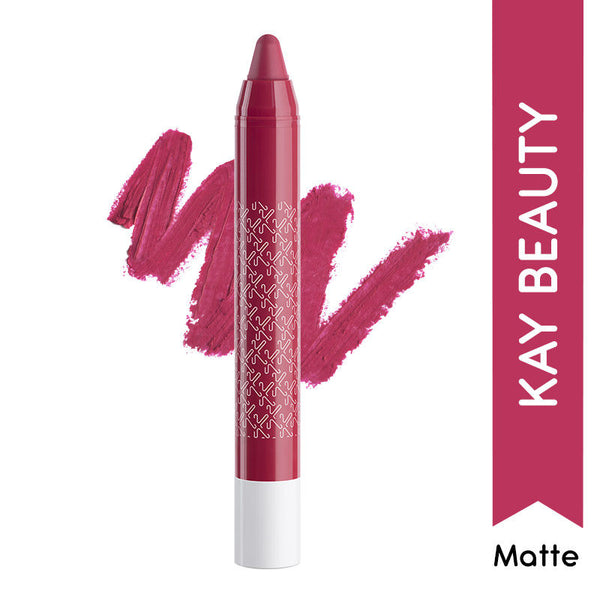 Kay Beauty Matteinee Matte Lip Crayon Lipstick Countdown - 1.8 gms