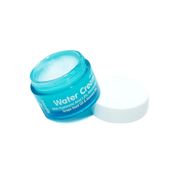 Recode Water Cream 50g | Hyaluronic Acid 1.5% & Niacinamide 1% | Goodness Exacts of Aloe Vera & Grape Seed Oil | Mineral Oil & Paraben Free