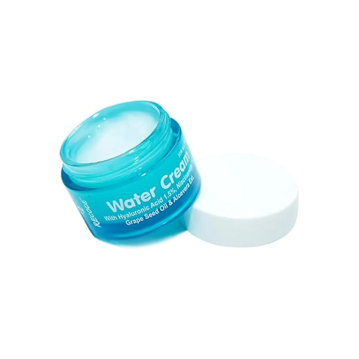 Recode Water Cream 50g | Hyaluronic Acid 1.5% & Niacinamide 1% | Goodness Exacts of Aloe Vera & Grape Seed Oil | Mineral Oil & Paraben Free
