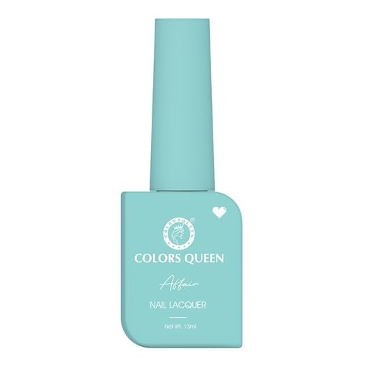 Colors Queen Affair Nail Polish 64 Aquamarine - 13 ml