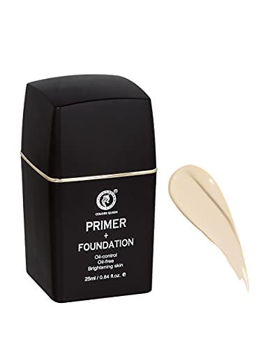Colors Queen Oil Control Oil Free Primer + Foundation 01 Fair Ivory - 25 ml