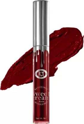 Million Colors HD Sweet Cream Liquid Matte Lipstick Dark Maroon 11 - 5 ml