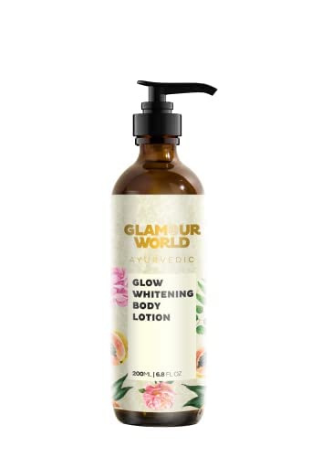 Glamour World Ayurvedic Glow Whitening Body Lotion - 200 ml