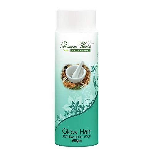 Glamour World Ayurvedic Glow Hair Anti-Dandruff Pack - 200 gms