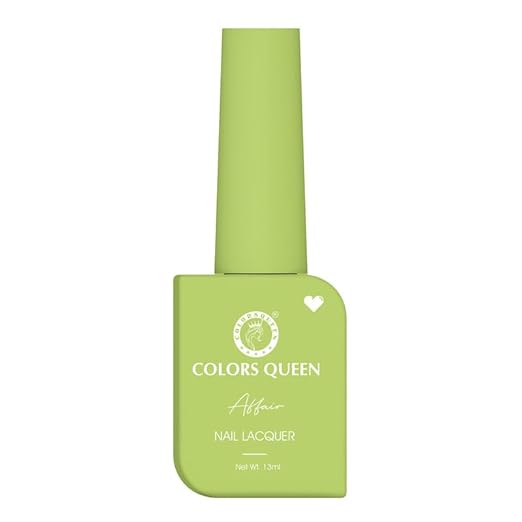 Colors Queen Affair Nail Polish 60 Pale Olive - 13 ml