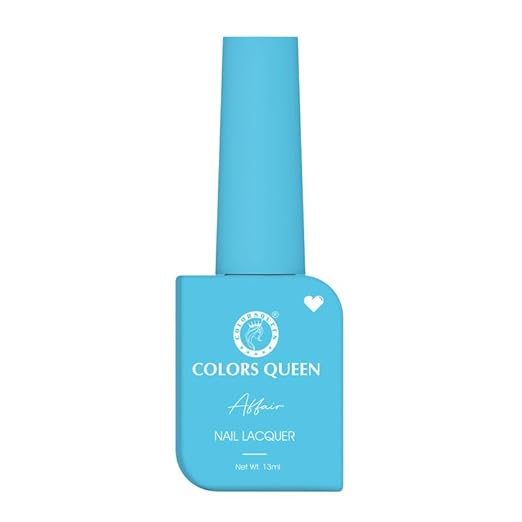 Colors Queen Affair Nail Polish 40 Ocean Blue - 13 ml