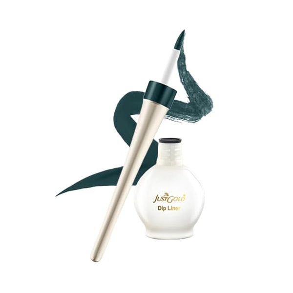 Justgold Dipliner Liquid Eye Liner 752 Green - 5 ml