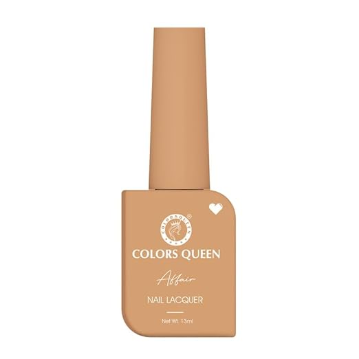 Colors Queen Affair Nail Polish 34 Peach Toffee - 13 ml