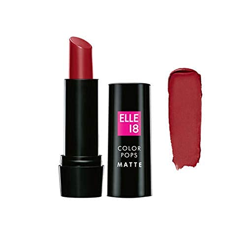Elle 18 Color Pops Matte Lip Colour R33 Code Red - 4.3 gms