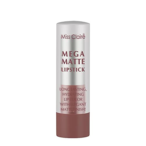 Miss Claire Longlasting Hydrating Mega Matte Lipstick 13 - 3 gms