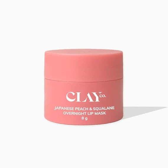 Clayco Japanese Peach & Squalane(Plant) Lip Mask - 8 gms