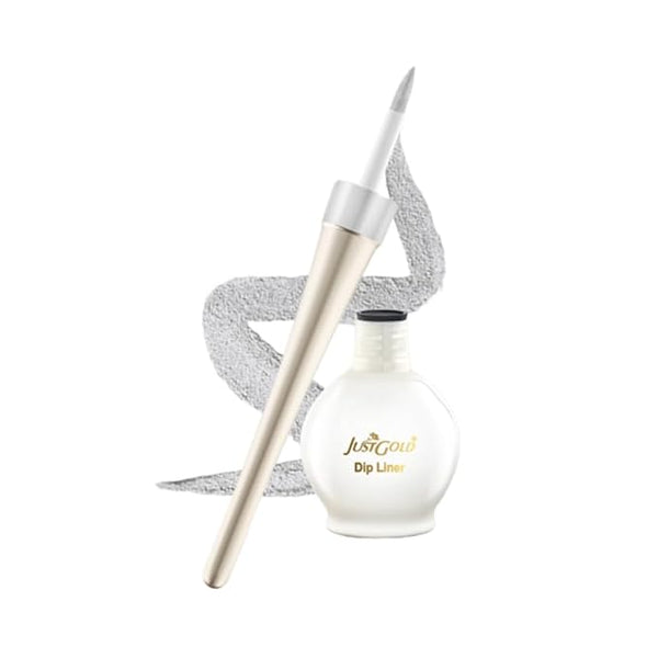Justgold Dipliner Liquid Eye Liner 752 Silver - 5 ml