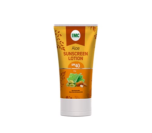 IMC Aloe Sunscreen Lotion (With Spf 40)  - 60 gms
