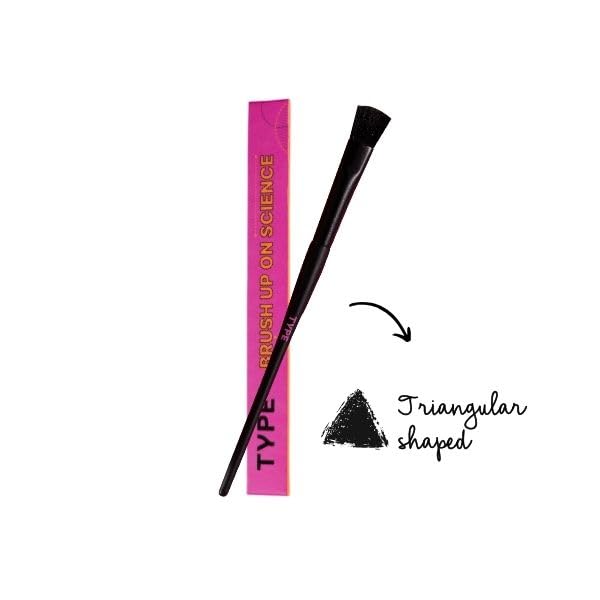 Type Beauty Brush Up On Scienceconcealer Brush Pink - 10 gms