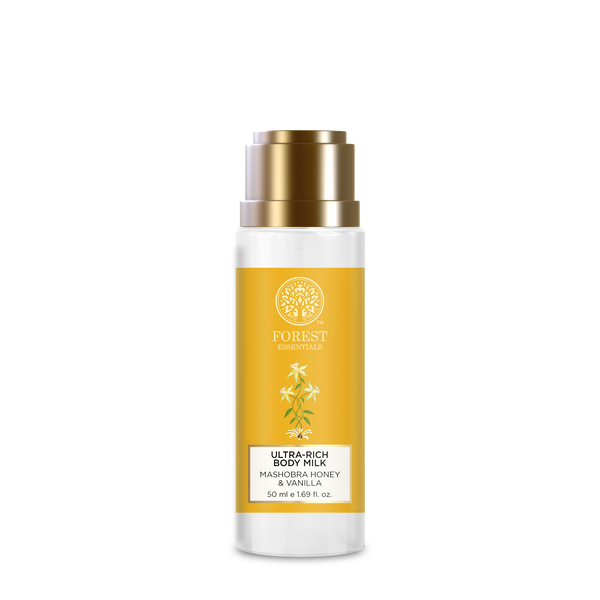 Forest Essentials Ultra-Rich Body Milk Mashobra Honey & Vanilla