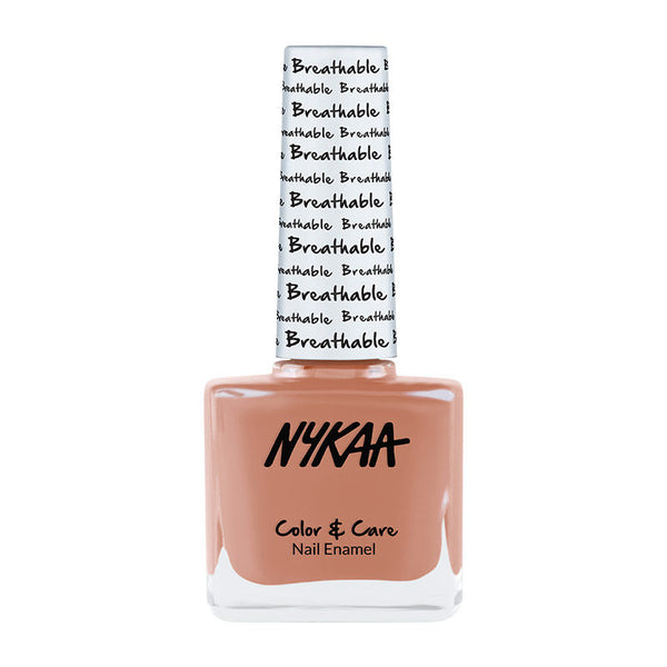 Nykaa Breathable Nail Enamel - Peach Pause 319 - 9 ml