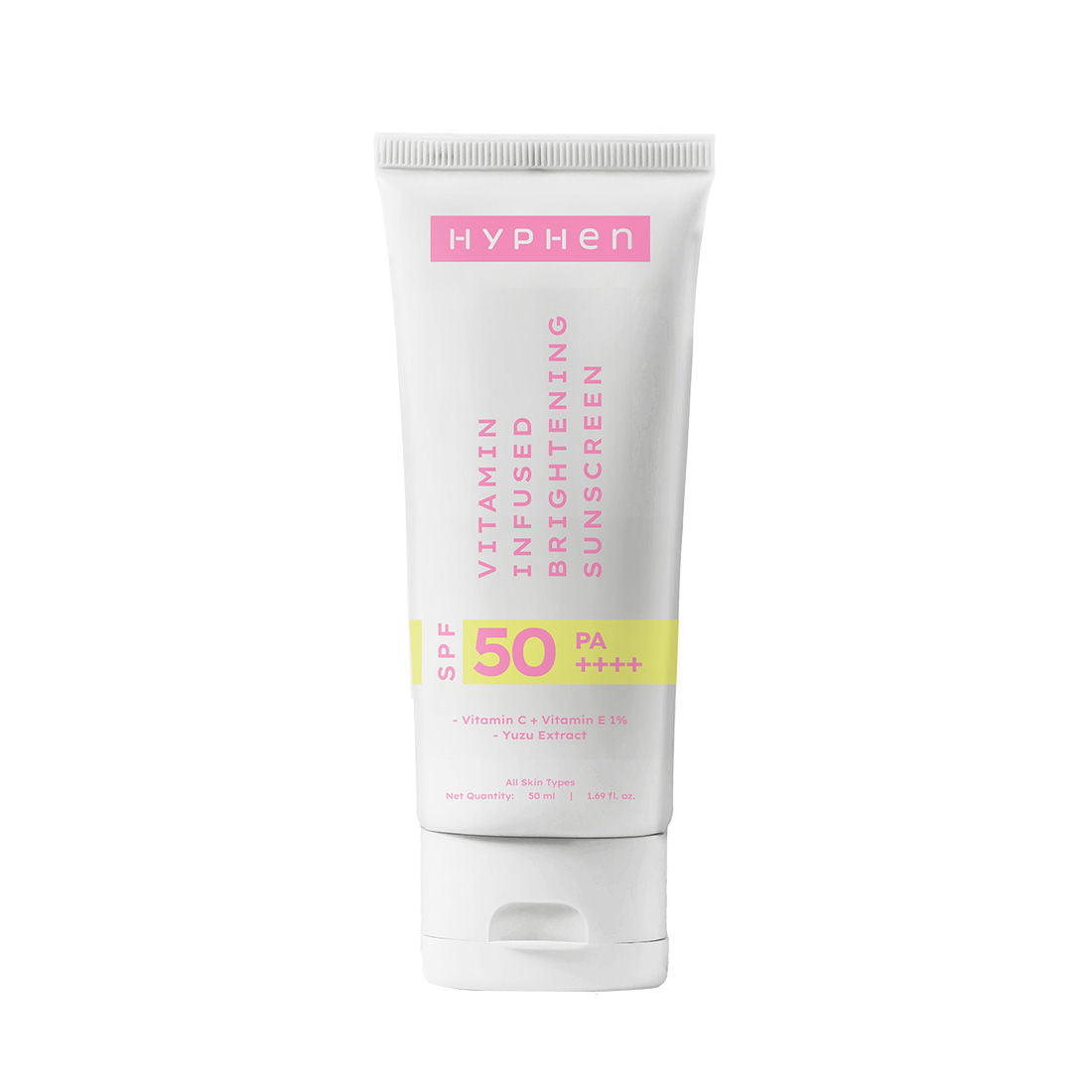 Hyphen Vitamin Infused Brightening Sunscreen Spf 50 Pa++++ - 50 ml ...
