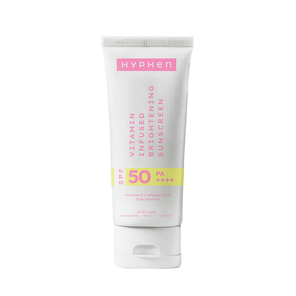 Hyphen Vitamin Infused Brightening Sunscreen Spf 50 Pa++++ - 50 ml