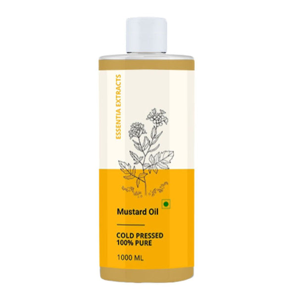 Essentia Extracts Cold Pressed Mustard Oil - 1000 ml