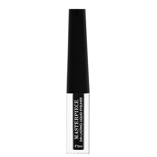 Million Colors Masterpiece Liquid Eyeliner Jet Black - 3 ml