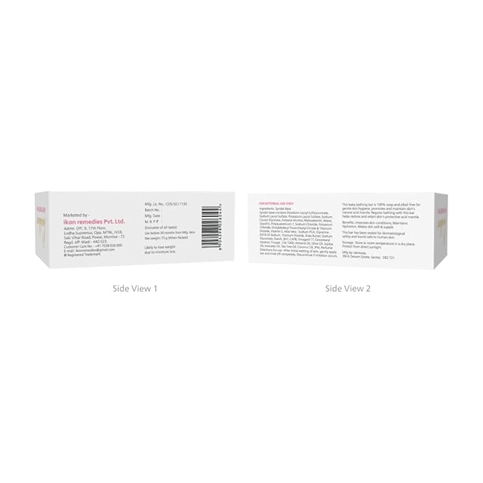 Maxisoft Baby Syndet Bar - 75 Gms