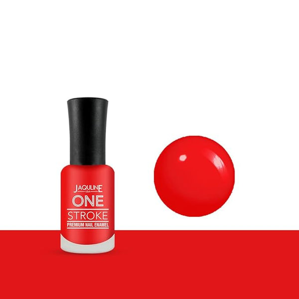 Jaquline USA One Stroke Nail Paint Red Roses - 8 ml