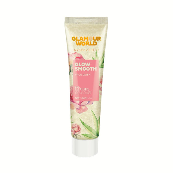 Glamour World Ayurvedic Glow Smooth Face Wash - 100 gms