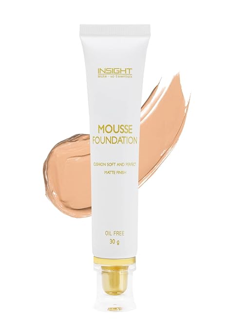 Insight Cosmetics Mousse Foundation with SPF 15 Oil Free 01 Cream Natural - 30 gms