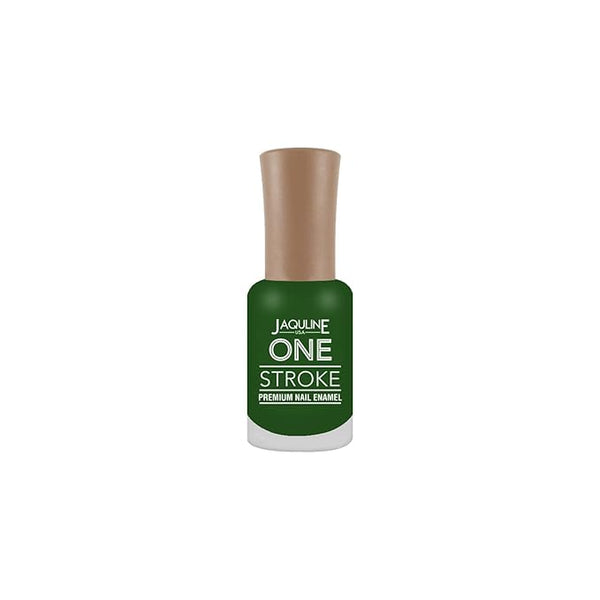 Jaquline USA One Stroke Premium Nail Enamel Green Twist - 8 ml